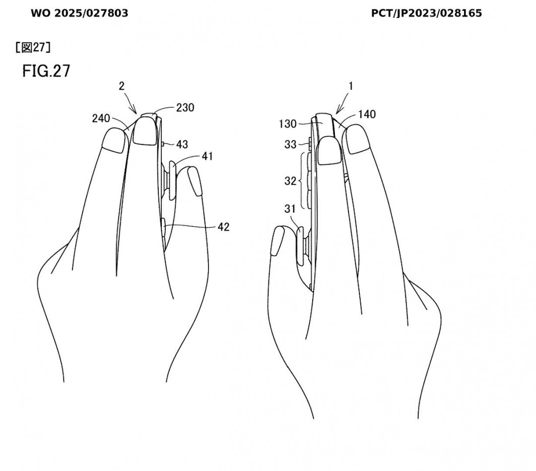 任天堂新专利曝光 佐证Switch 2将具有鼠标功能